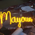 Maypoun Neon light Wall decor
